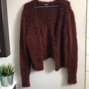 Wild Fable Fuzzy Cardigan